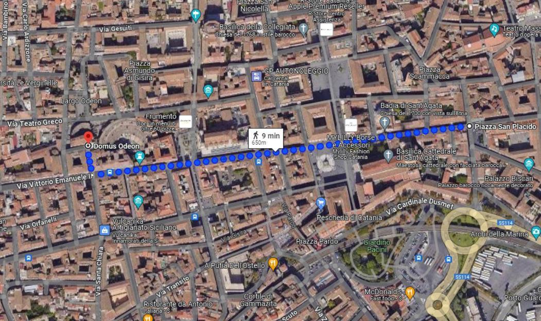 Domus Odeon La Casa Nel Parco Archeologico Di Catania公寓 外观 照片
